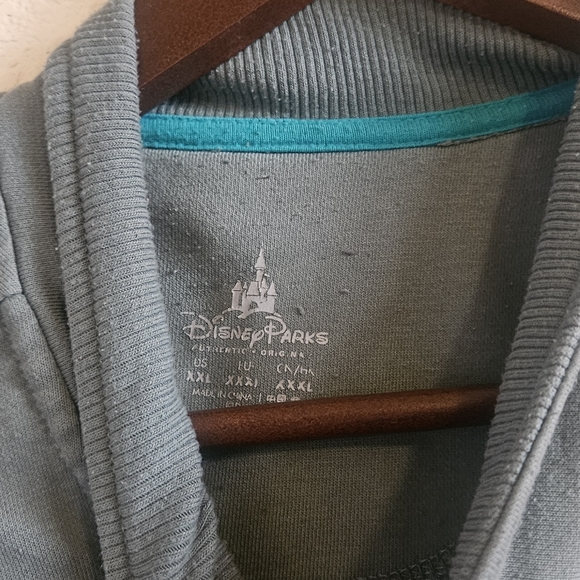 Disney Parks sage green quarter zip - Picture 4 of 6